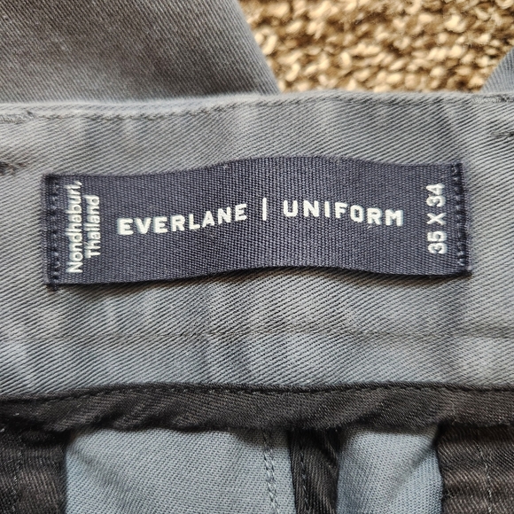 Everlane Pants Mens The Performance Chino Uniform Size 35x34 - Picture 6 of 10